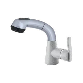 Смеситель для кухни GranFest  3773 серый