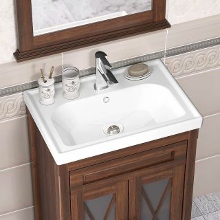 Тумба под раковину Opadiris Палермо 00-00006718 Светлый орех