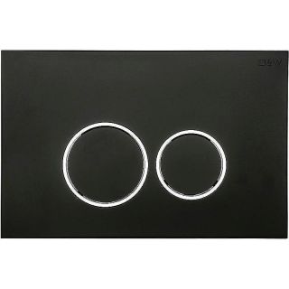 Кнопка смыва Black&White Universe 09512	черный