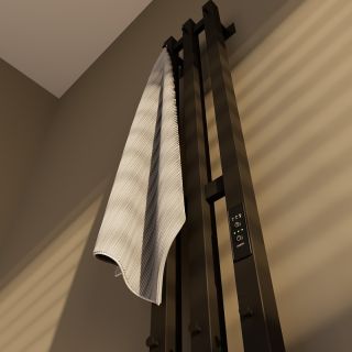 Электрический полотенцесушитель Altasan АргоПроф  АргоПроф12017ЧМ Черный муар