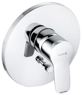 Встраиваемый смеситель для ванны и душа Kludi Pure&Easy хром 374190565