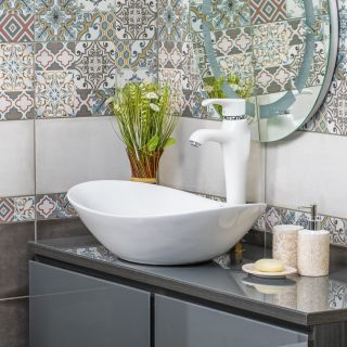 Накладная раковина Melana 320354-805 60см белый