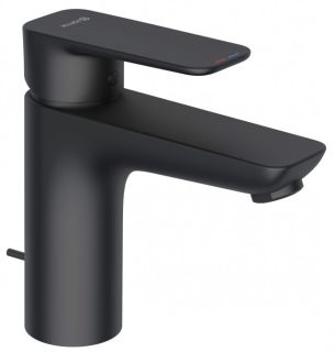 Смеситель для раковины Kludi Pure&Style чёрный матовый 402923975