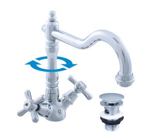 Смеситель для раковины Rav Slezak Morava retro MK121.5/8CMAT хром