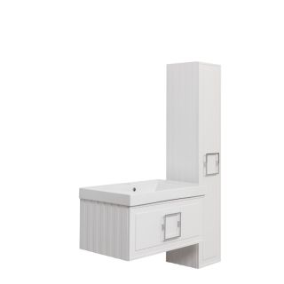 Шкаф-пенал La Fenice Cubo Bianco FNC-05-CUB-B-30 30 см