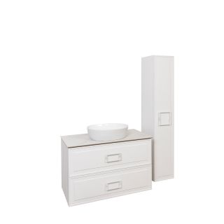 Тумба под раковину La Fenice Cubo TWIN  FNC-01-CUB-B-90-2 87.6 см