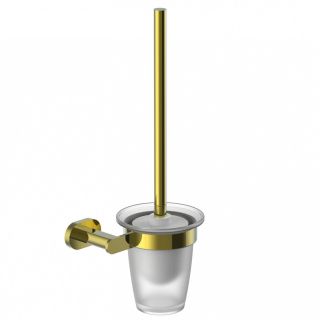 Туалетный ёршик в комплекте Wonzon & Woghand First WW-8429-LG золото глянцевое