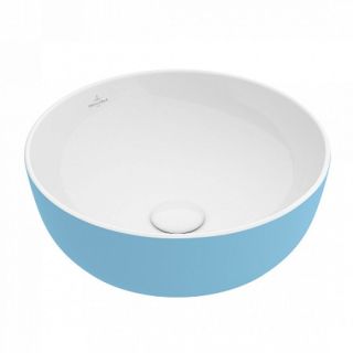 Раковина Villeroy Boch Artis 417943BCW1 43х43 см, Frost серо-голубая