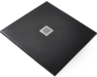 Душевой поддон Starohome Solid 1237473 90x90см чёрный матовый