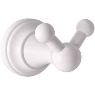 Двойной крючок Rav Slezak Morava MKA0102B Белый матовый