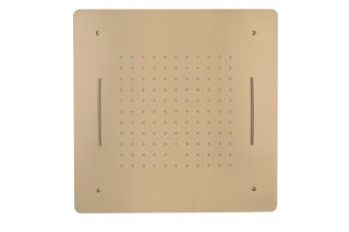 Потолочный душ Boheme 428-MG 2-х позиционный 60 см золото матовое