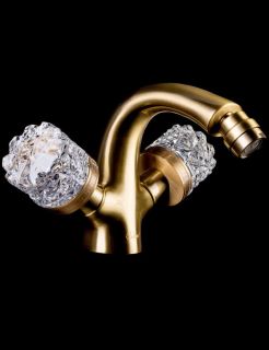 Смеситель для биде Boheme Crystal бронза 316-CRST