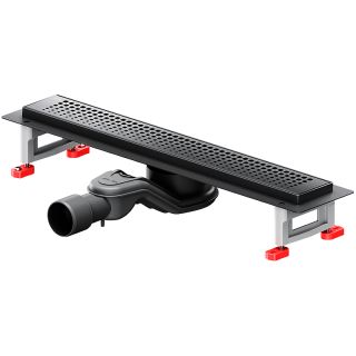 Душевой лоток AM.PM MasterFlow 50 W01SC-P11-050-01BM с Черной матовой решеткой Cut Gradient