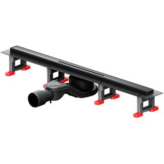 Душевой лоток AM.PM MasterFlow 60 W01SC-S11-060-05BM с Черной матовой решеткой Slim line