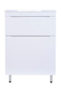 Тумба под раковину Style Line Бергамо СС-00002307 мини 60 Люкс антискрейтч Plus 60 см