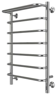 Электрический полотенцесушитель Larusso Стандарт П7 50x80см с полкой хром 4670078536426