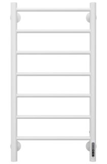 Электрический полотенцесушитель Larusso Джаз П7 40x80см белый матовый 46700785364332