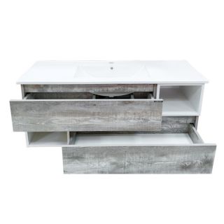 Comforty Зеркало-шкаф "Милан-90" белый глянец