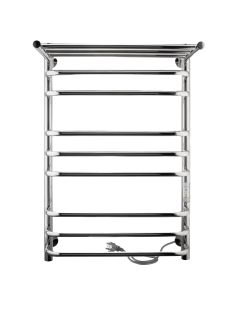 Полотенцесушитель электрический Indigo Brace Lux LCBLE70-40PRt с полкой 70x40 см хром