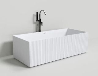 Ванна из искусственного камня NT Bagno Lieto NT222 170x75см белый матовый