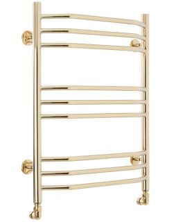 Полотенцесушитель водяной Domoterm Лаура П9 500x700 золото