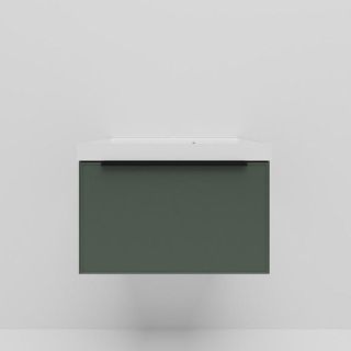 Тумба под раковину La Fenice Simpla FNC-01-SIM-G-60 Серо-зеленая 60 см