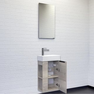 Тумба с раковиной Comforty Матэ 00-00015132 41.5 см Дуб дымчатый