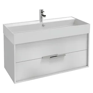 Тумба под раковину Jacob Delafon Vivienne EB1668-J5-J5 100 см белый глянец