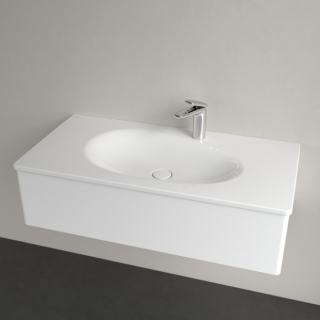 Pаковина Villeroy Boch CeramicPlus 4A76A2R1для установки на тумбу Альпийский белый
