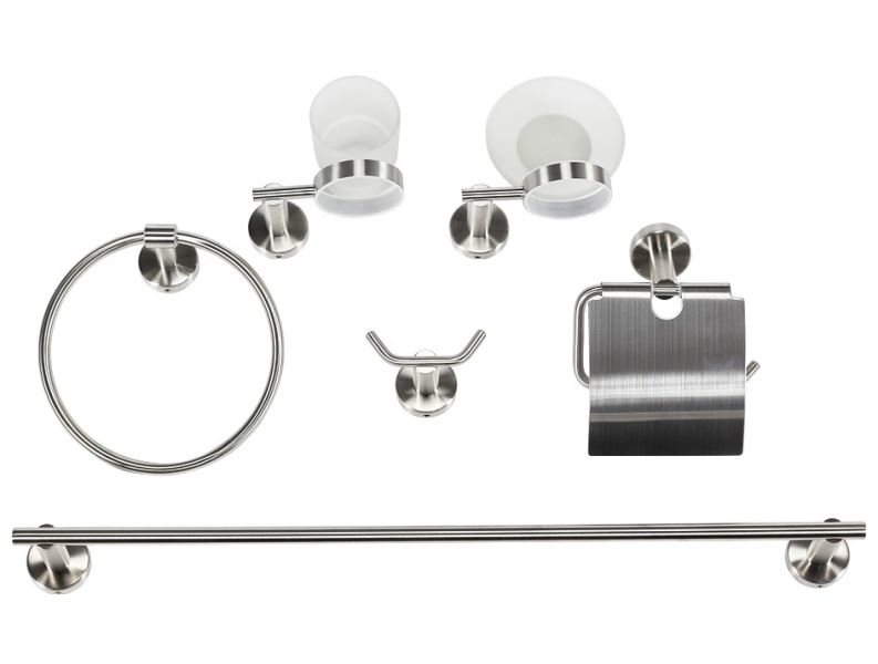 Набор аксессуаров для ванной Melana MLN-861 хром