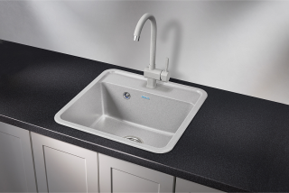 Мойка кухонная Granula Standart 5001, БАЗАЛЬТ