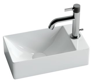 Раковина Ceramica Nova Element CN5007 отверстие под смеситель справа 38см белый