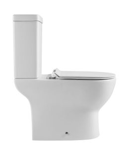 Унитаз Agger AT03000 безободковый сиденье с микролифтом