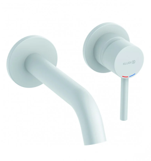 Смеситель для раковины Kludi BOZZ WHITE SET 382445376s белый