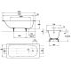 Стальная ванна Kaldwei Eurowa 311-1 160x70