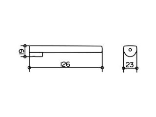 Держатель запасного рулона Keuco Collection Moll 12763010000 хром
