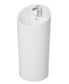 Раковина напольная Laguraty 202 B 45x97см белый