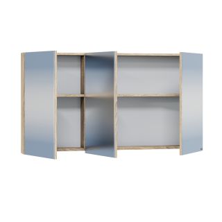 Зеркало-шкаф Санта Марс 700421 120 см янтарный