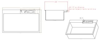 Многофункциональная кухонная мойка Savol S-SC002C с водопадом 75см золото матовое
