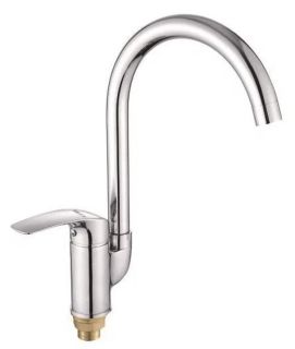 Смеситель для кухни Shevanik S5553 хром