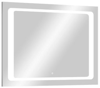 Зеркало с подсветкой Continent Quattro ЗЛП572 с сенсорным выключателем 80см