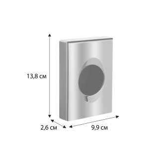 Диспенсер для гигиенических пакетов Fixsen HOTEL пластик хром (FX-31028)