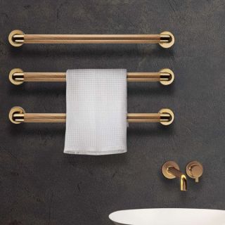 Полотенцесушитель электрический Margaroli Arcobaleno 521 L = 48 см ORO 48 см золото