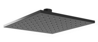 Верхний душ Paini 50PZ759QQ25 25см чёрный матовый