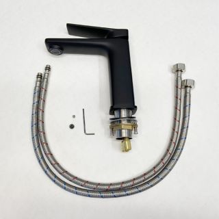 Смеситель для раковины Comforty чёрный матовый FC071A-CMT