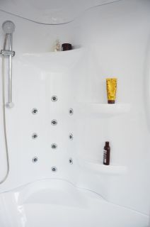 Душевой бокс Royal Bath ALP левый стекло матовое 150x100см RB150ALP-C-L