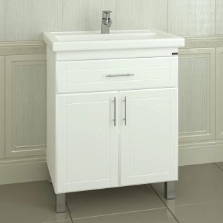 Тумба под раковину СанТа Дублин 223004 70см белый