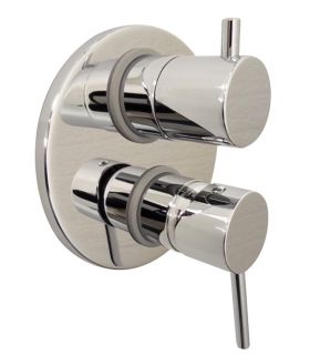 Встраиваемый смеситель для ванны Paini Cox 78CR6911 с дивертором на два выхода хром