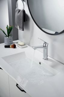 Cмеситель для раковины Knotlor KN-60, хром