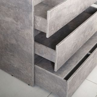 Напольная тумба под раковину Art&Max Family 75см цемент Family-750-3C-PIA-CV